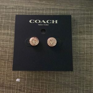 brand new coach earrings